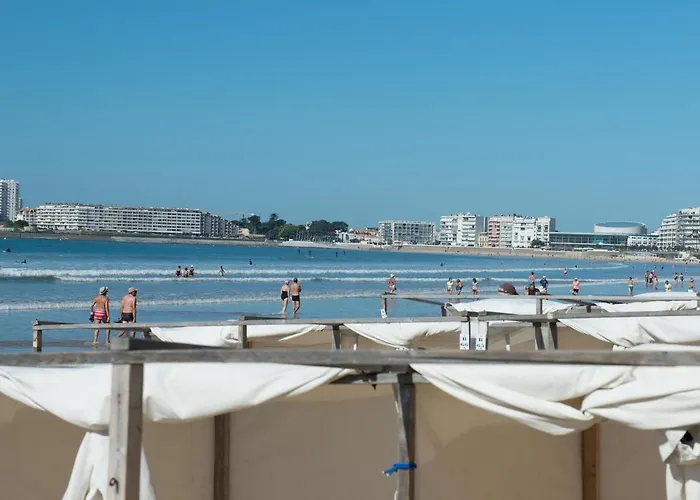 Apartamento T2 Face Avec Balcon, Cuisine équipée Et Tv - Fr-1-92-908 Les Sables-dʼOlonne