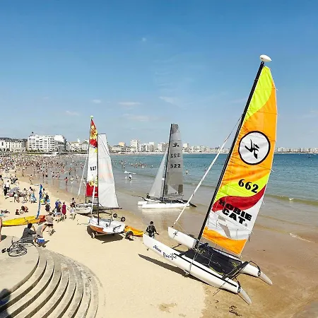 T2 Face Avec Balcon, Cuisine équipée Et Tv - Fr-1-92-908 Les Sables-dʼOlonne